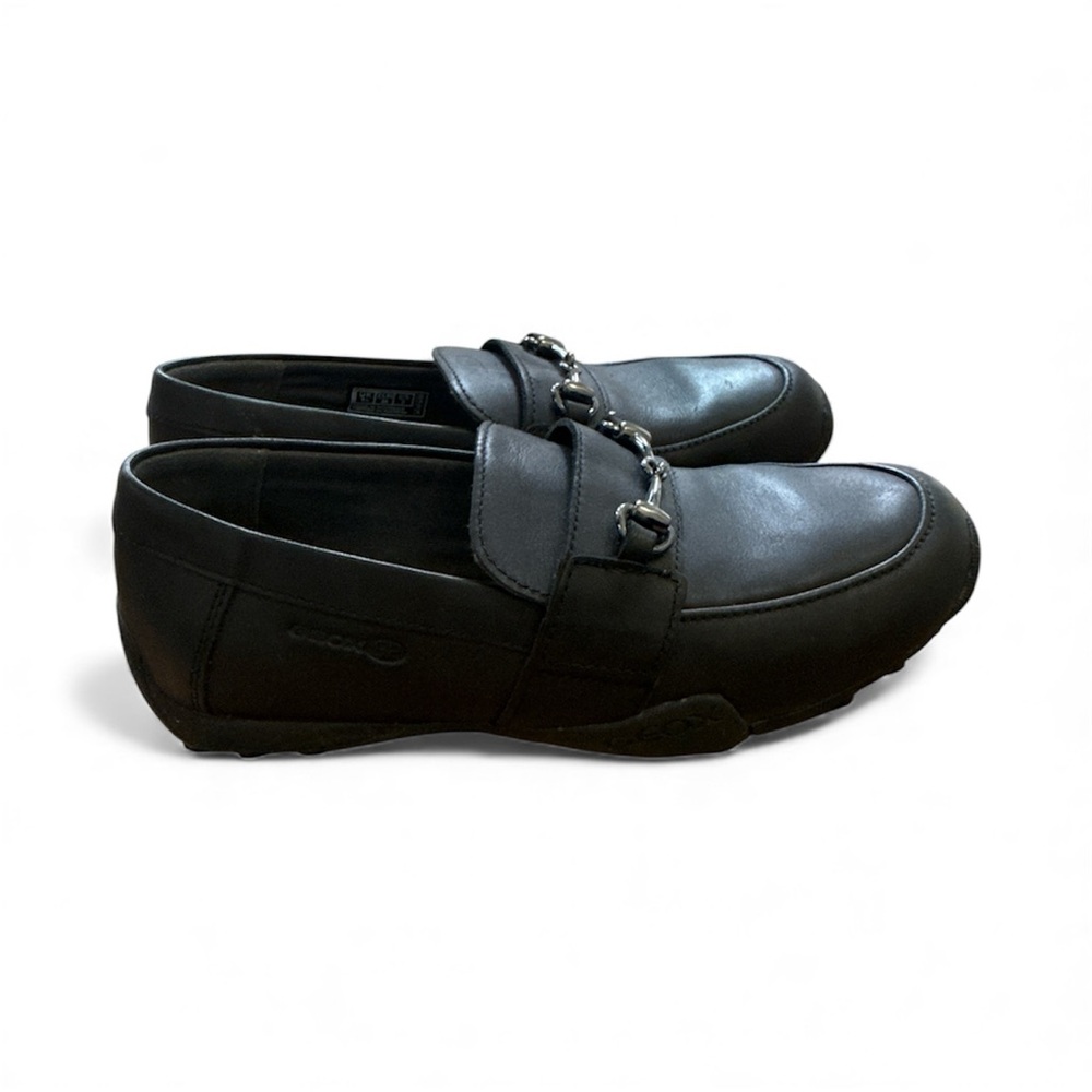 Kids Black Loafers